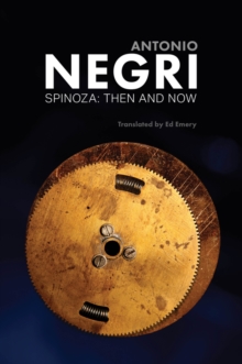 Image for Spinoza: then and now, essays
