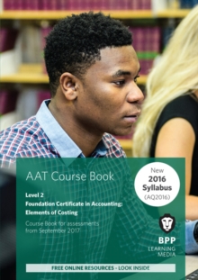 Image for AAT Elements of Costing : Coursebook