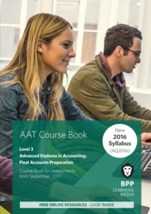 Image for AAT Final Accounts Preparation : Coursebook