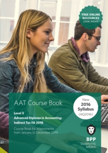 Image for AAT indirect tax FA2018: Coursebook