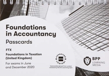 Image for FIA foundations in taxation FTX FA2019: Passcards