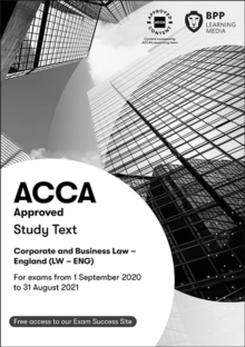 Image for ACCA corporate and business law (English): Study text