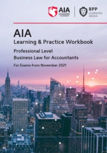 Image for AIA 8 business law for accountants: Learning and practice workbook