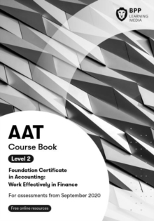 Image for AAT work effectively in finance (synoptic assessment): Course book