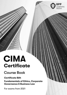 CIMA BA4 Fundamentals of Ethics, Corporate Governance and Business Law