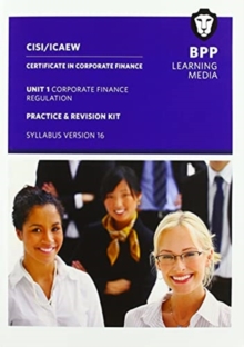 Image for CISI capital markets programme certificate in corporate financeUnit 1 syllabus version 16,: Practice and revision kit