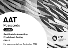 AAT Principles of Costing: Passcards