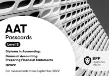 Image for AAT financial accounting  : preparing financial statements: Passcards
