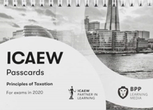 Image for ICAEW principles of taxation: Passcards