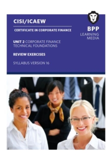 Image for CISI Capital Markets Programme Certificate in Corporate Finance Unit 2 Syllabus Version 16Review exercises