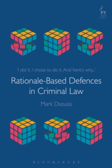 Image for Rationale-Based Defences in Criminal Law