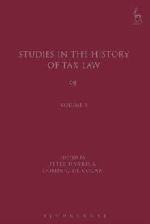 Image for Studies in the history of tax lawVolume 8