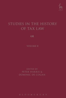 Image for Studies in the history of tax law.