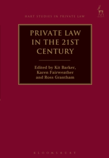 Image for Private Law in the 21st Century
