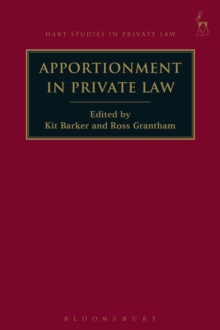 Image for Apportionment in Private Law