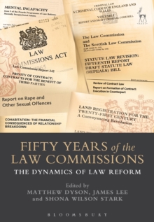 Image for Fifty years of the Law Commissions  : the dynamics of law reform