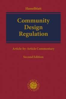 Image for Community design regulation  : a commentary