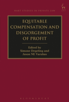Image for Equitable compensation and disgorgement of profit