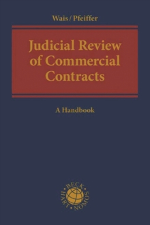 Image for Judicial Review of Commercial Contracts
