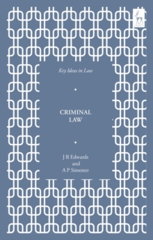 Image for Key Ideas in Criminal Law