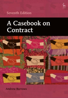 Image for A casebook on contract