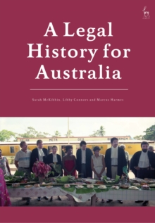 Image for A legal history for Australia