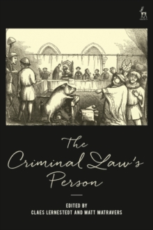 Image for The criminal law's person