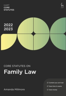 Image for Core Statutes on Family Law 2022-23