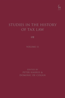 Image for Studies in the history of tax lawVolume 11