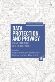 Image for Data protection and privacy  : ideas that drive our digital world
