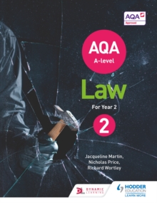 Image for AQA A-level law for year 2