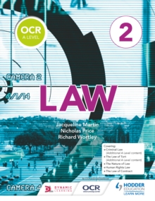 Image for OCR A Level Law Book 2