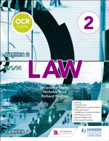 Image for OCR a level law book.