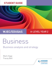 Image for WJEC/Eduqas A-level year 2 business.: (Business analysis and strategy)