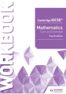 Image for Cambridge IGCSE Mathematics Core and Extended Workbook