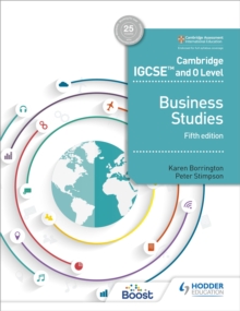 Image for Cambridge IGCSE and O Level Business Studies 5th edition