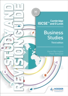 Image for Cambridge IGCSE and O level business studiesStudy and revision guide