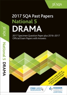Image for National 5 Drama 2017-18 SQA Specimen and Past Papers with Answers