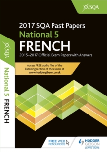 Image for National 5 French 2017-18 SQA Past Papers with Answer