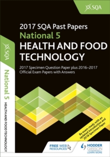 Image for National 5 Health & Food Technology 2017-18 SQA Specimen and Past Papers with Answers