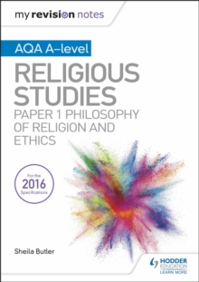Image for My Revision Notes AQA A-level Religious Studies: Paper 1 Philosophy of religion and ethics
