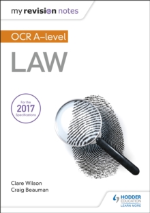 Image for My Revision Notes: OCR A Level Law