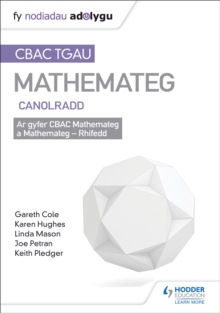 Image for TGAU CBAC canllaw adolygu mathemateg canolradd