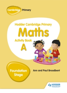 Image for Hodder Cambridge Primary Maths Activity Book A Foundation Stage