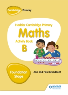 Image for Hodder Cambridge Primary Maths Activity Book B Foundation Stage
