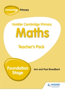 Image for Hodder Cambridge Primary Maths Teacher's  Pack Foundation Stage