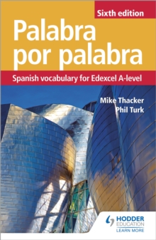 Image for Palabra por palabra  : Spanish vocabulary for Edexcel A-level