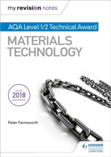 Image for AQA Level 1/2 Technical Award Materials Technology technology