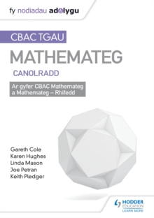 Image for TGAU CBAC canllaw adolygu mathemateg canolradd