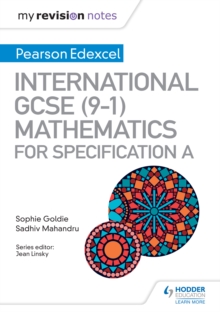 Image for International GCSE (9-1) mathematics for Pearson edexcel specification A
